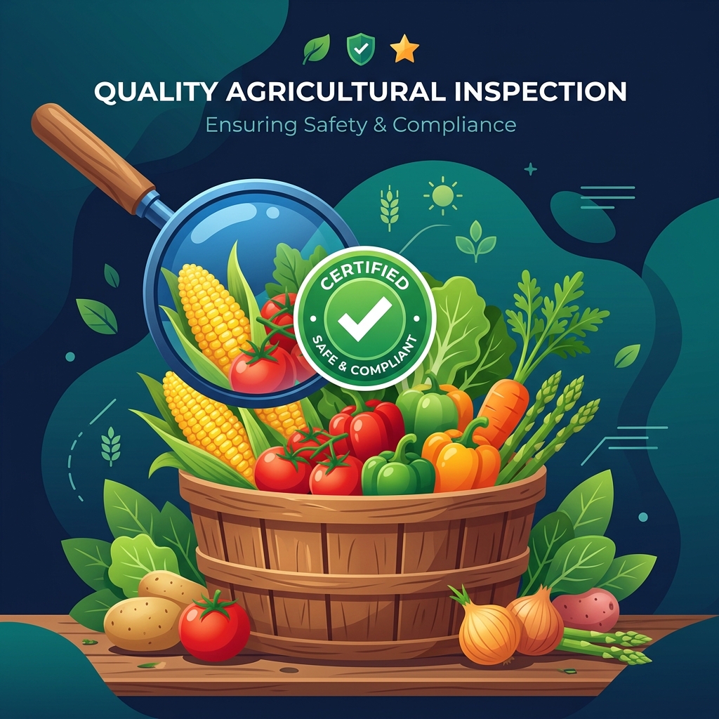 Food Safety Checkpoint Inspection Graphic
